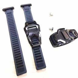 2 conjuntos de patins de velocidade em linha com cabeça de ferro, fivela de cinto de tornozelo, fita de patins de velocidade, faixa fixa com parafusos - Image 2