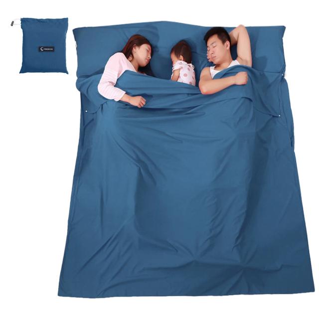 Saco de Dormir Leve e Macio de 210cm para Acampamento e Viagens com Mochila