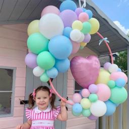 Kit Arco Balão para Decoração de Festa, Moldura Infantil, Casamento, Festa de Aniversário, Suporte de Coluna, Suporte para Baby Shower, 60-180cm - Image 5