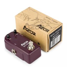 Azor ap311 reverb mini pedal efeito de guitarra reverb mini pedal de guitarra 9v peças acessórios reverb pedal efeito - Image 5