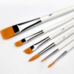 Conjunto profissional de pincéis para pintura, 6x, aquarela, óleo acrílico, pincel artístico - Image 6