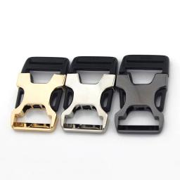 Fivela de cinto de metal e plástico, fecho de liberação rápida de lado para bolsa diy, bagagem, área externa, mochila, cinto, correia, artesanato - Image 3