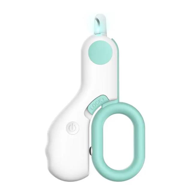 Cortador de Unhas Profissional com Luz LED e Trava de Segurança para Animais de Estimação, Ideal para Cães e Gatos