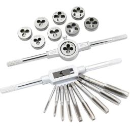 Ferramentas manuais, conjunto de torneiras galvanizadas, plugues de fios, parafusos de aço carbono, titânio, 20 peças de 1/16 ''-1/2'' despertador e liga de alta velocidade - Image 2