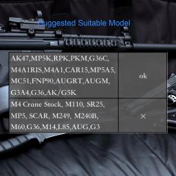 Limskey-bateria de pistolas de airsoft 2/3a para ak47, mp5k, rpk, pkm, g36c, mc51, 9.6v, 1600mah - Image 3