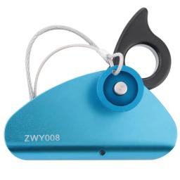 Escalada Mosquetão com corda removível Gripper, Bloqueio Automático, Braçadeira de Proteção Queda, Resgate, Rappel Ring, Auto-travagem, Segurança - Image 5