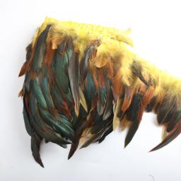 Enfeites de penas naturais para galinha, 13-18cm, decoração de festas, faça você mesmo, artesanato, penas - Image 5