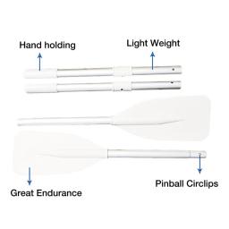 Barco Rafting Paddle com Liga de Alumínio Float, Afloat, Ramos Fitting, Canoa, Canoagem Acessórios, Drop Shipping, Novo, 2 pcs - Image 5