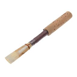 Noemi 5 pces/1 conjunto oboé cortiça reed médio-macio força artesanal natural oboé reed qualificado listra de bambu 5 cores opcionais - Image 6