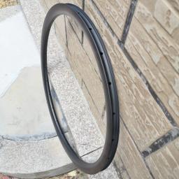 25mm de largura aro sem câmara de carbono clincher tubular estrada aro da bicicleta 30/35/45/50/60mm profundidade estrada da bicicleta de carbono jantes 700c - Image 4