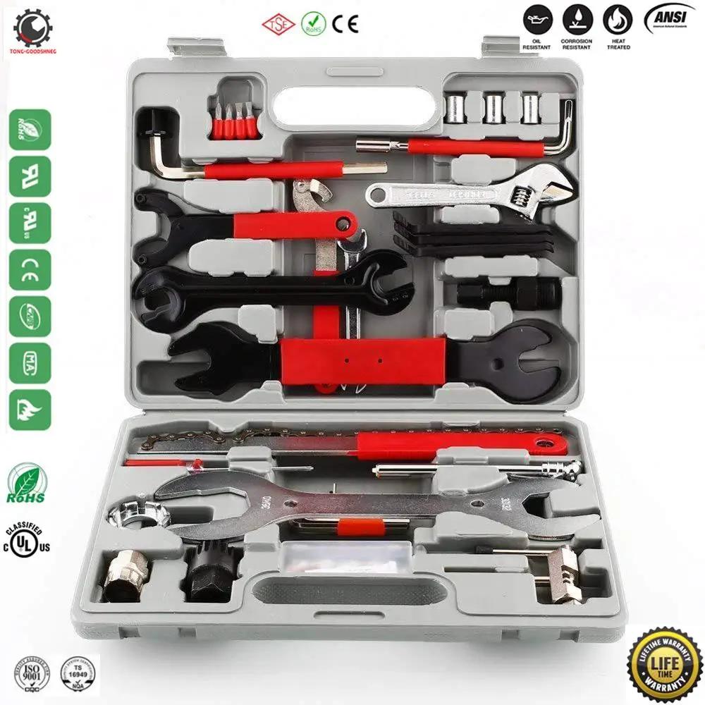 Kit de ferramentas para reparo de bicicleta, 48 peças, multifunções, com chave de torque, conjunto de ferramentas de manutenção, valor profissional, ferramenta de casa, bicicleta - Image 1