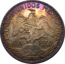 Cópia de Moedas Colecionáveis, 1 Peso, Cuproníquel, Banhado a Prata, Cobre, Lembrança de Metal, Presente Antigo, México, 1900 - Image 5