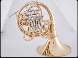 4 teclas bb/f duplo bach chifre francês latão cor dourada instrumento musical profissional com estojo - Image 2