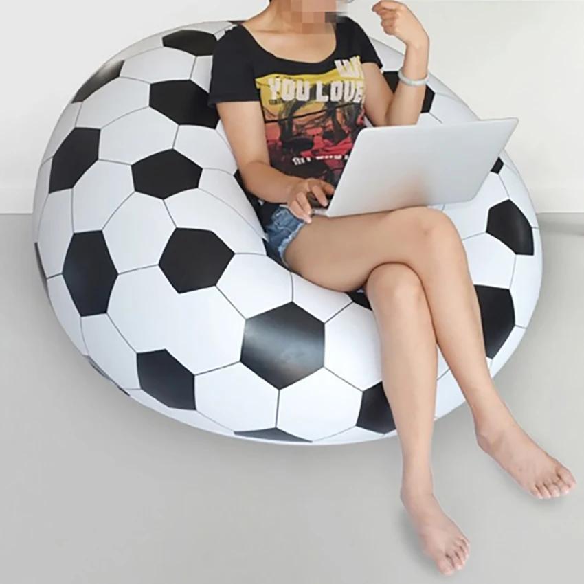 Sofá preguiçoso inflável inflável do PVC, assento relaxando do lazer, sofá do estilo do basquetebol, sofá do lazer, partido interno do Artic - Image 1