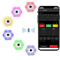 【qualagem】cabeça de treinamento de reação lâmpada de luz velocidade agilidade equipamento de resposta boxe reagir sensorial agile fitlight blazepod kendo - Image 6