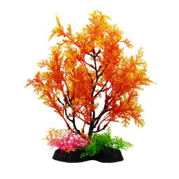 Enfeites de plantas aquáticas artificiais de 20-25cm de altura, para aquário, tanque de peixes, grama verde, flor, erva, decoração de paisagem - Image 6
