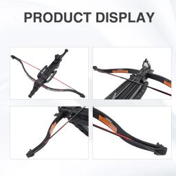 2 pces recém-projetado equipamento de tiro com arco, arco e flecha acessórios, besta arco comprimento da corda 17.5 polegadas - Image 6