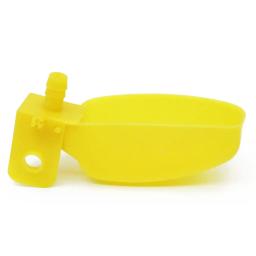 Bebedouro pequeno pássaro amarelo, pombos e codornas, copo beber automático, tigelas de beber água potável para aves, alimentador - Image 4