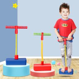 1Pcs Outdoor Sports Brinquedos Jump Bounce Sapato Jump Frog Jogo Espuma Fitness Equipment Balance Sensory Training Brinquedos para Crianças Crianças - Image 1
