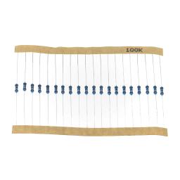 600 pçs/lote 30 Valores * 20pcs 1% 1/4 W conjunto de pacote de resistor diy kit de resistor de filme de metal usar resistência de anel colorido (10 ohms ~ 1 M ohm) - Image 6