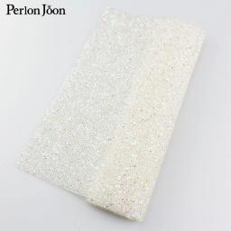 Fita para decoração com detalhes em strass-faça você mesmo, transparente, ab, cristal, tecido, ferro, apliques - Image 4