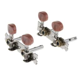 Guitarra botão tuning, marrom sintonizadores chave para ukulele, ukulele, 4pcs - Image 5