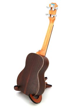 Rosewood ukulele 23 Polegada hawaiian mini guitarra 4 cordas ukelele uva som buraco instrumento de música elétrica ukulele com captador - Image 3