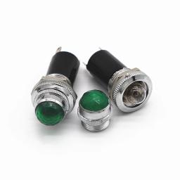 Amplificador de para-choques, indicador de potência, sinal led, lâmpada 6.3v embutida, 5 peças - Image 6