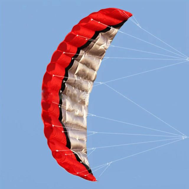 Asa de Kitesurf para Adultos com Treinador, Ideal para Praia e Verão - Linha Dupla de Truque para Aventura ao Ar Livre