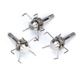 Judo broadhead parafusos de aço inoxidável, 6 peças, 100 grãos, 4mm, ponta de flecha, para caça, arquearia, para arco composto - Image 2