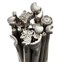 Cerâmica Art Textura Seal Set, Ferramentas de impressão, Ferramentas manuais criativas, DIY Lama Escultura, Modelagem, Liga, 20 pcs - Image 4