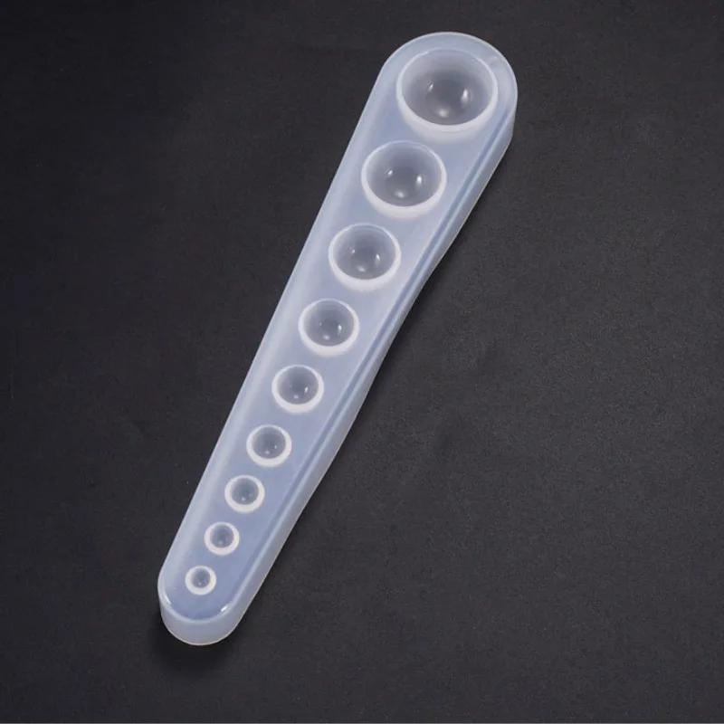 Molde de resina uv coleção de hemisfério longo, ferramentas de joias, acessórios para joias - Image 1