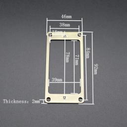Acessórios para guitarra, 2 peças, capa de metal, anel de substituição, equipamento para guitarra elétrica - Image 6