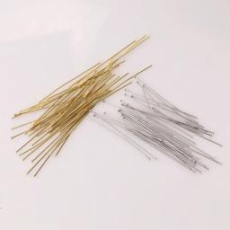 Alfinetes de cabeça em aço inoxidável 50 tamanhos-20 30 45 50 mm descobertas acessórios para joias - Image 6