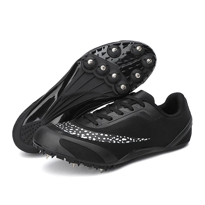 Tênis de pista para homens e mulheres, tênis Spikes, atleta, corrida, treinamento, leve, partida de corrida, sapatos esportivos Spike, plus size, 36-45 - Image 1