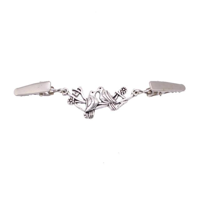 Prendedores Vintage para Costura e Bordado com Fivela Broche de Pássaro Starfish, Decorativos e Novos