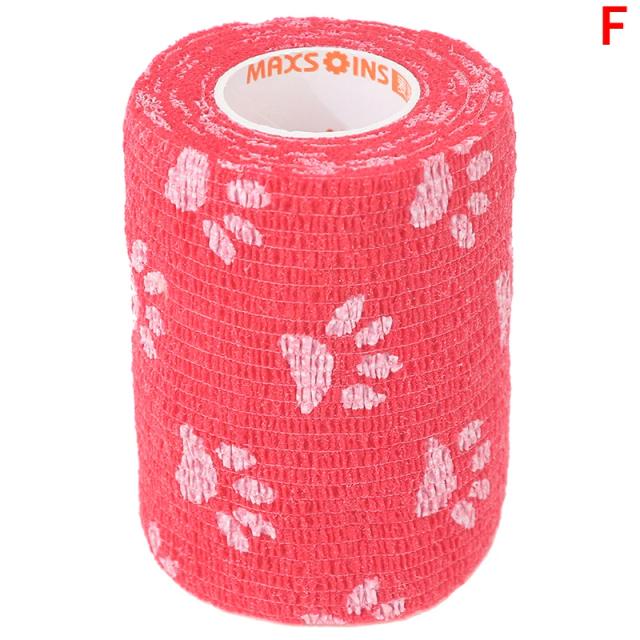 Bandagem Elástica Auto-Adesiva para Cães e Gatos - Protetor de Perna e Cinta para Conforto e Segurança