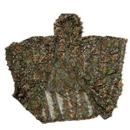 Ghillie capa de folhas 3d de caça, roupas de camuflagem respirável para observação de pássaros, poncho à prova de vento para sniper airsoft gear - Image 5