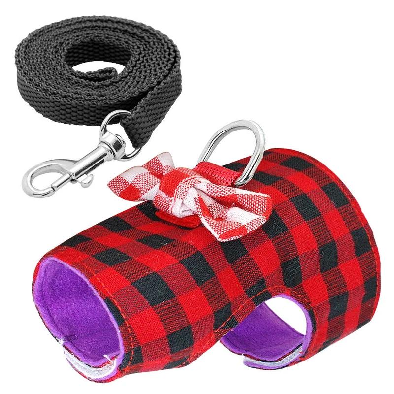 Conjunto de arreios para coelho, coletes e coletes para animais pequenos, hamster, furão, coelho, coelho, alça peitoral - Image 1