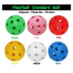 4 pçs campo de hóquei floorball pvc plástico vara bola rua prática esporte ao ar livre hóquei no gelo puck equipamentos - Image 2