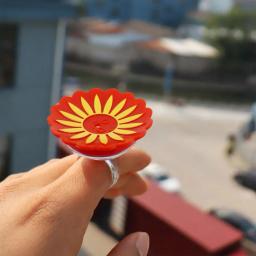 Alimentadores de pássaros coloridos alimentadores de beija-flor forma aves dispositivo de alimentação de água fácil de transportar pássaro mão ferramenta de alimentação para clos - Image 5