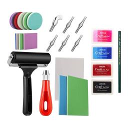Kit De Fabricação De Carimbo De Borracha, Esculpindo Blocos, Bloco - Image 5