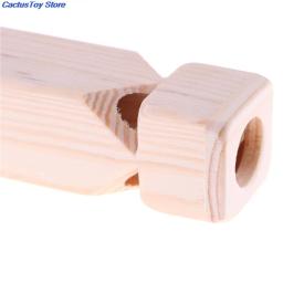 Apito criativo de madeira para trem, apito de trem a vapor de madeira, apito de brinquedo, queima de aviso sonoro a vapor, 1 peça - Image 6
