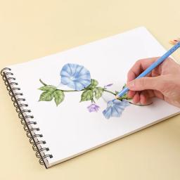 30 folhas de papel de aquarela para desenho, a3/a4/a5, lápis colorido, material escolar de arte de alta qualidade - Image 2