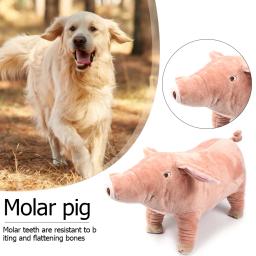 Brinquedos de pelúcia que acompanham dormir para cães pequenos, porco, buldogue francês, mordida molar ventilação suprimentos filhote de cachorro brincando brinquedo - Image 4