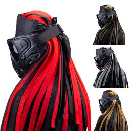 Tático capacete de caça ao ar livre airsoft paintball acessórios indy sujo trançado testa proteção máscara capacete cosplay adereços - Image 1