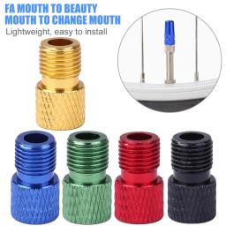 Venda quente schrader válvula adaptador resistente ao desgaste mtb bicicleta conversor de válvula de engrenagem fixa bicicleta presta para schrader válvula adaptador - Image 2