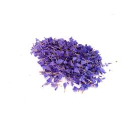 Natural secas pétalas azuis casamento e festa capaz confetes decoração biodegradável diy pastelaria bolos acessórios 2 g/saco - Image 2