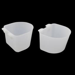 Plástico copo de água tigela alimentação pássaro ferramentas alimentador pássaro fonte potável codorna alimentadores pássaro recipiente alimentos gaiola acessórios - Image 4