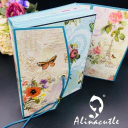 Metal Corte Morre Notebook Presente Caixa De Armazenamento, Scrapbooking Papel Artesanato Álbum, Cartão Artesanal, Soco Die Cut, Cortador de Arte Alinacutle - Image 4